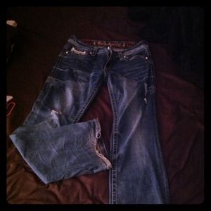 Buckle jeans! Comfortable!