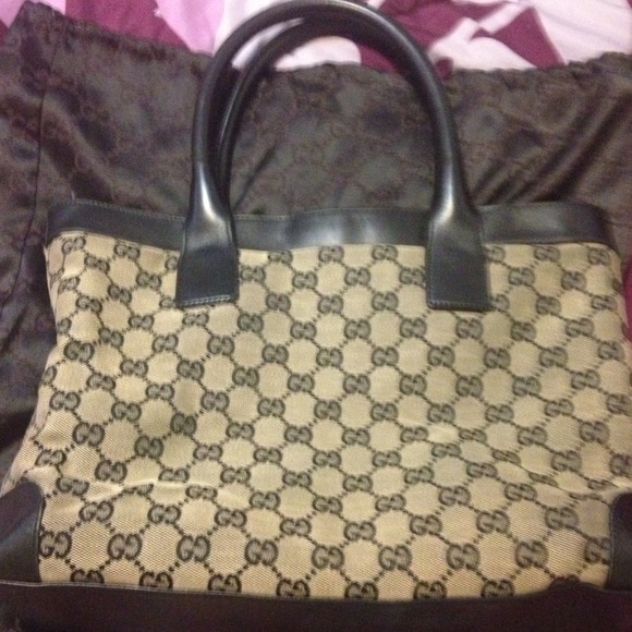 authentic Gucci tote