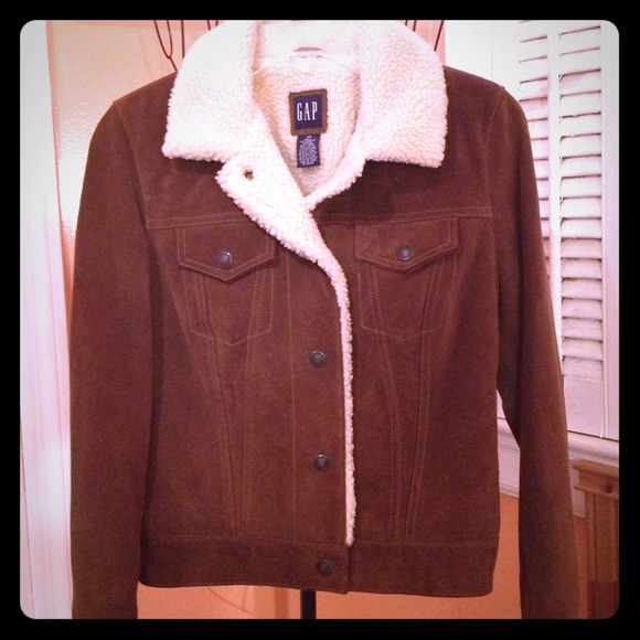 GAP Brown Suede Jacket