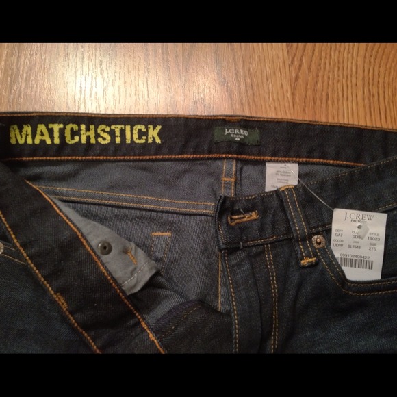 Brand New J. Crew Matchstick skinny jeans size 27s - Picture 4 of 4