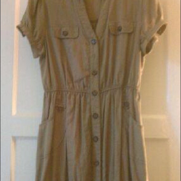Tan dress