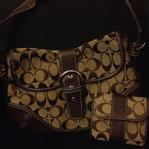 Coach Purse and wallet Bundle (Inspired)