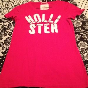 Hot pink Hollister shirt