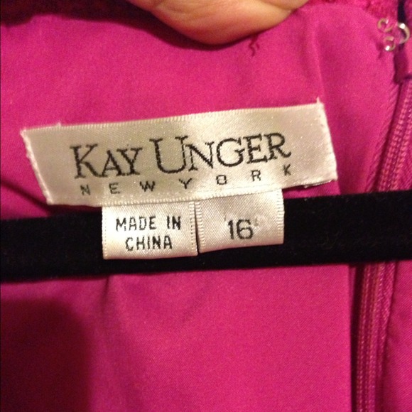 Faltering fuschia color dress - Picture 2 of 2