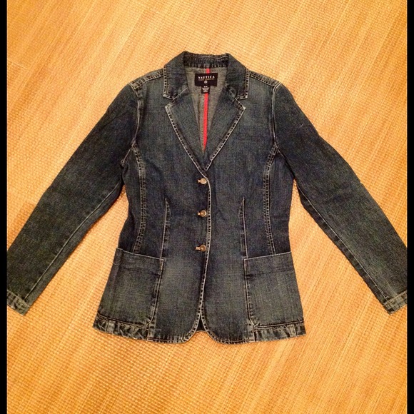 DENIM BLAZER