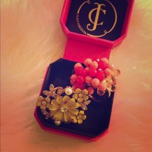 2 juicy couture rings! BUNDLE!!!