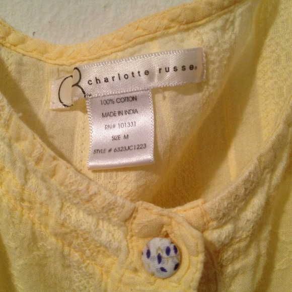 ❌❌SOLD in bundle❌❌Charlotte Russe tank top - Picture 4 of 4