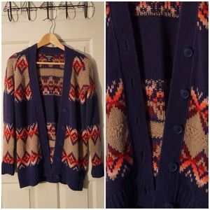 ⬇ Reduced! ⬇Aztec Print Cardigan