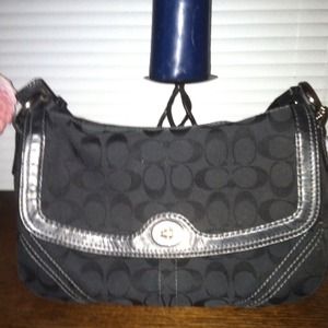 Authentic Coach Chelsea Signature Braided Flap