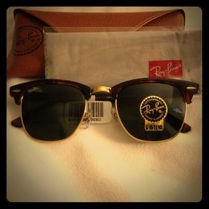 Rayban Clubmaster; $100 thru PP