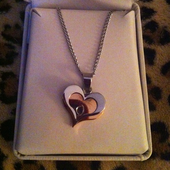 💕 Heart Necklace 💕 - Picture 2 of 4