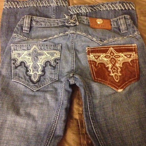 Pony Hair Pocket Vintage Jeans 👖