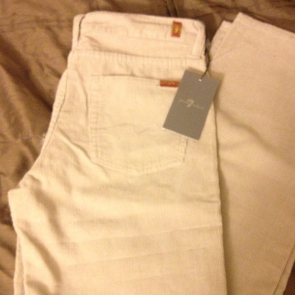 Corduroy Pants (Cream)