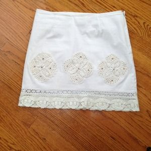 Fun summer linen skirt