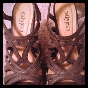 Cathy Jean wedges, $20