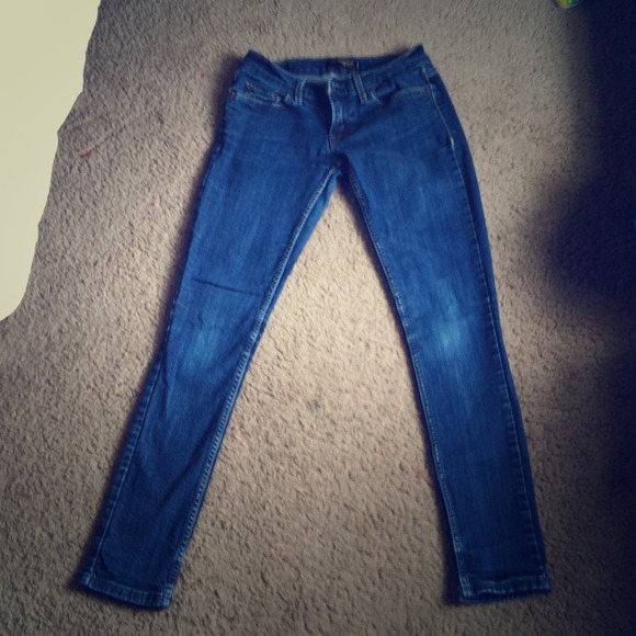 Levi's too super low skinny jeans size 5