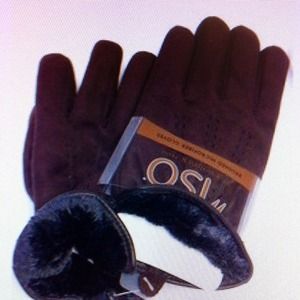 Isotoner Brushed Microfiber Gloves