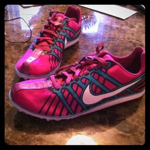 Nike zoom rival d track shoes, cleats. 8.5 womens