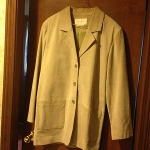 Jacket taupe in color REDUCED