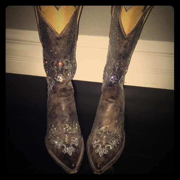 Old Gringo size 7 1/2 vintage cowboy boots