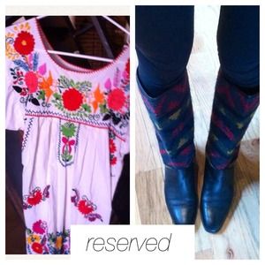 hacienda dress + boots