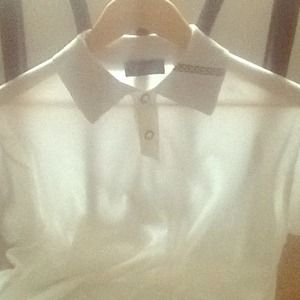 Versace short sleeve collar shirt