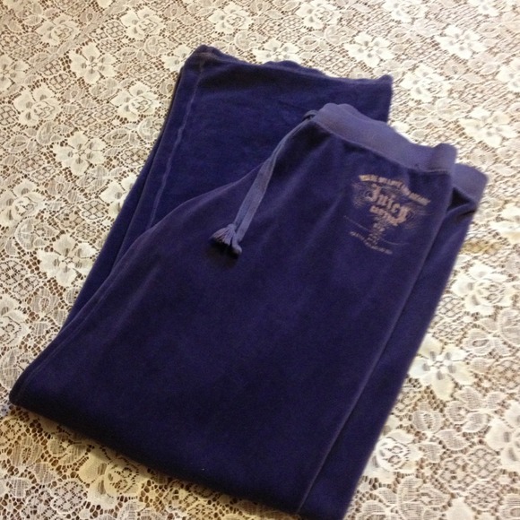 Juicy purple velour pants