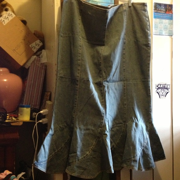 Demon jeans skirt