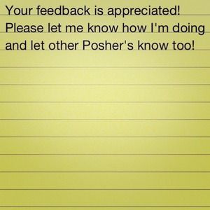 Your feedback is valued 😉😘