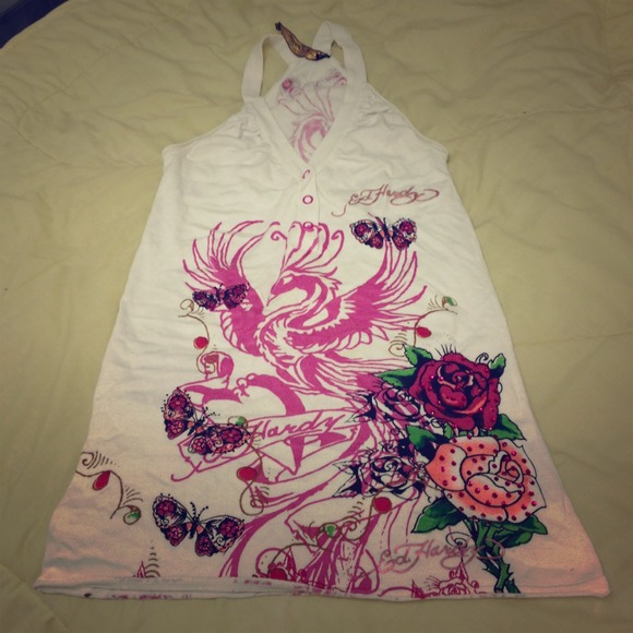 Ed hardy tank top/// on hold