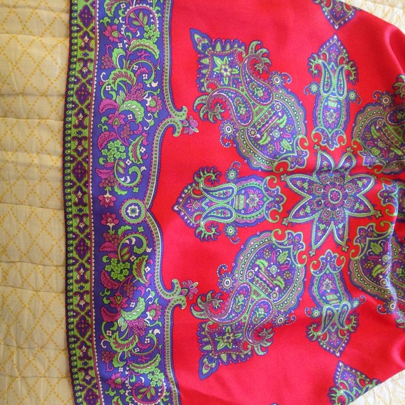 Tibi Gorgeous Red Silk Cocktail Dress - Picture 4 of 4