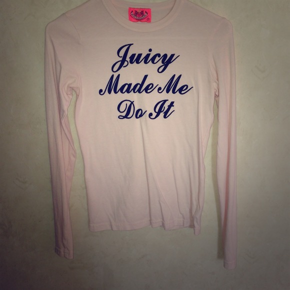 BUNDLE TRADE Juicy couture long sleeve shirt