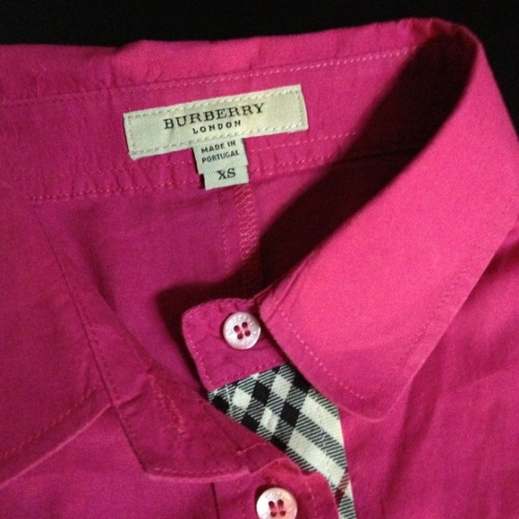 SOLD burberry shirt - Picture 3 of 4