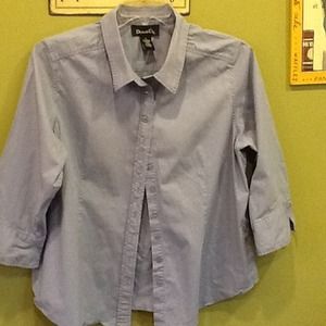 ***RESERVED**** Lav blouse,  grn & blk capris.