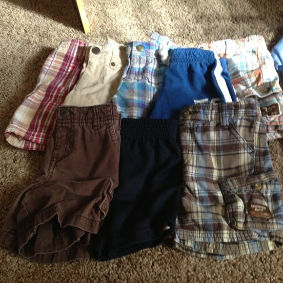 8 pairs of 18 month shorts.