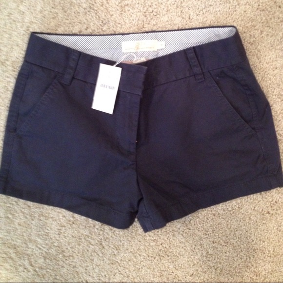 Sold! J. Crew Navy Shorts