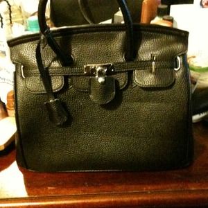 Birkin style handbag