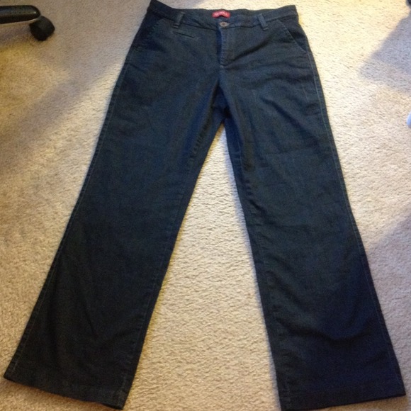 Blue high waist jeans.  Never worn.