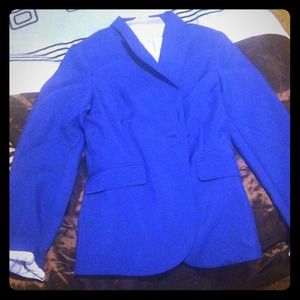 Royal blue blazer never worn it was to small