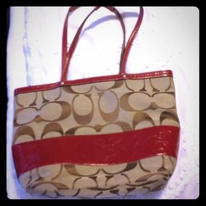 Authentic Coach Tote