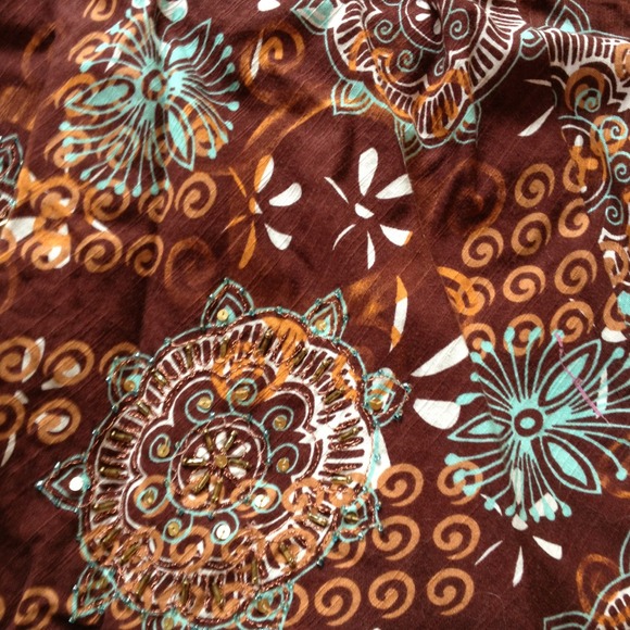 Brown skirt