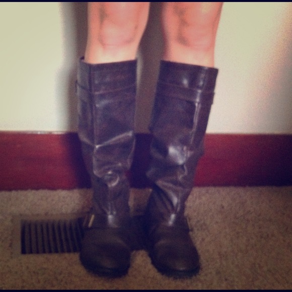 Forever 21 Dark Brown Boots