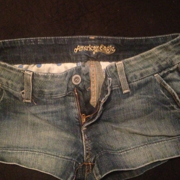 American eagle denim shorts size 6 like new