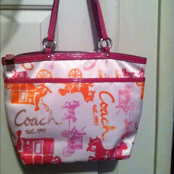 Traded ✨Brand New Pink Authentic Coach Bag