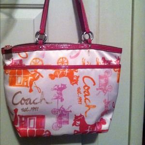 Traded ✨Brand New Pink Authentic Coach Bag