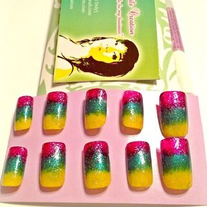 Mardi-Gras ombré set