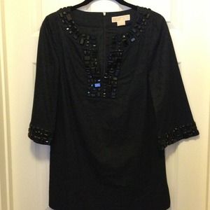 ❤REDUCED❤Michael Kors beautiful black shirt/tunic