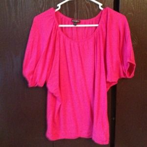 Pink express shirt
