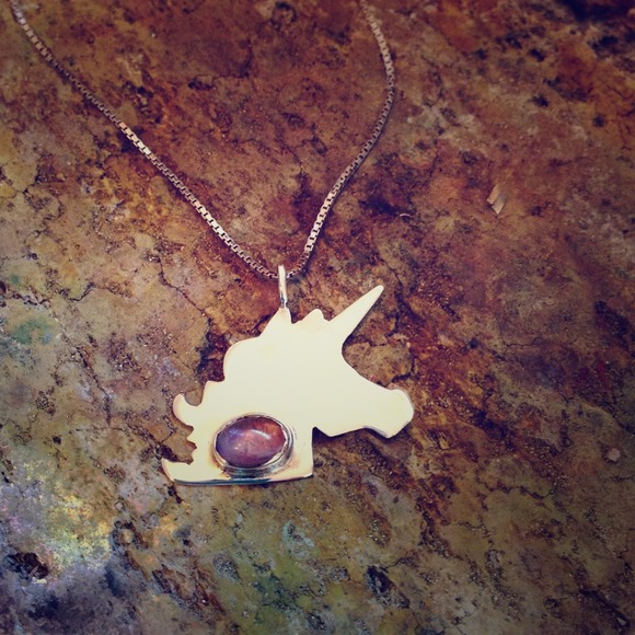 Sterling silver unicorn