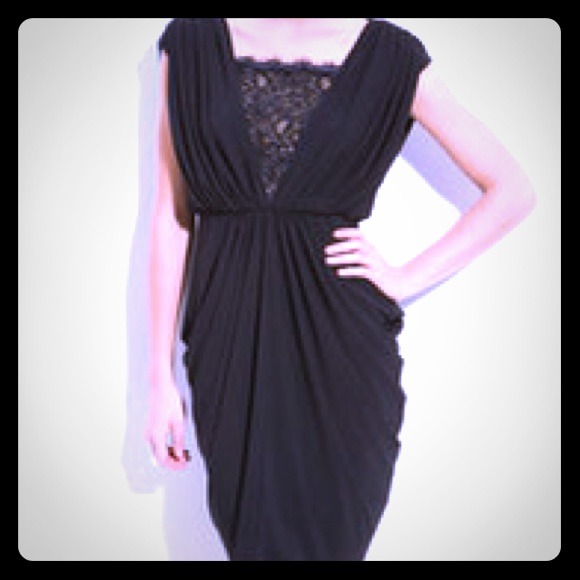 NWT Adrianna Papell Lace Jersey Cocktail Dress